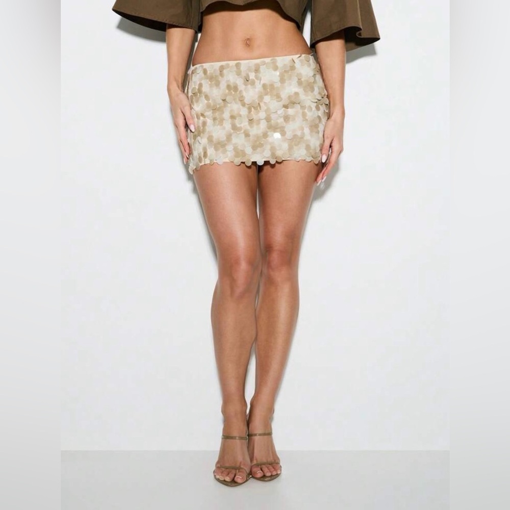 KIZN Sequin Mini Skirt